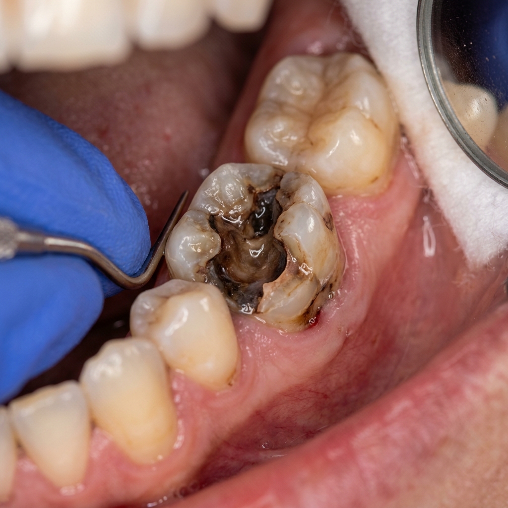 Dental Crowns Before